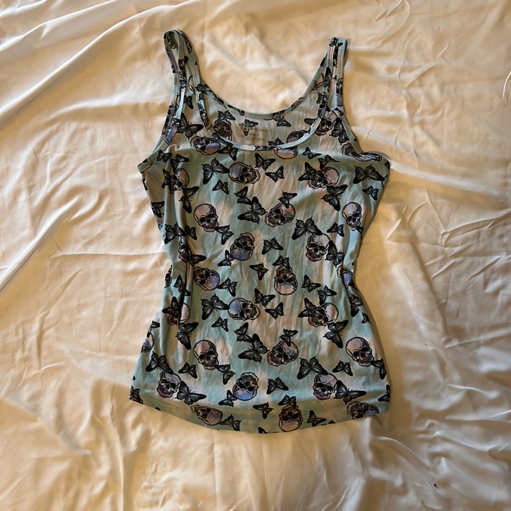 Cute Skeleton Tank Top